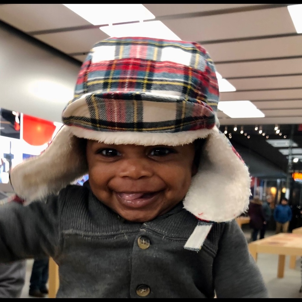 Baby Gap Shirt and Matching Hat